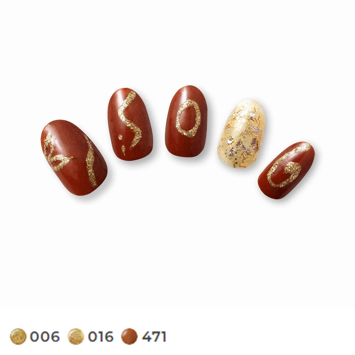 Amazon.co.jp: ちふれ（CHIFURE）ネイルエナメル 471 オレンジ系パール